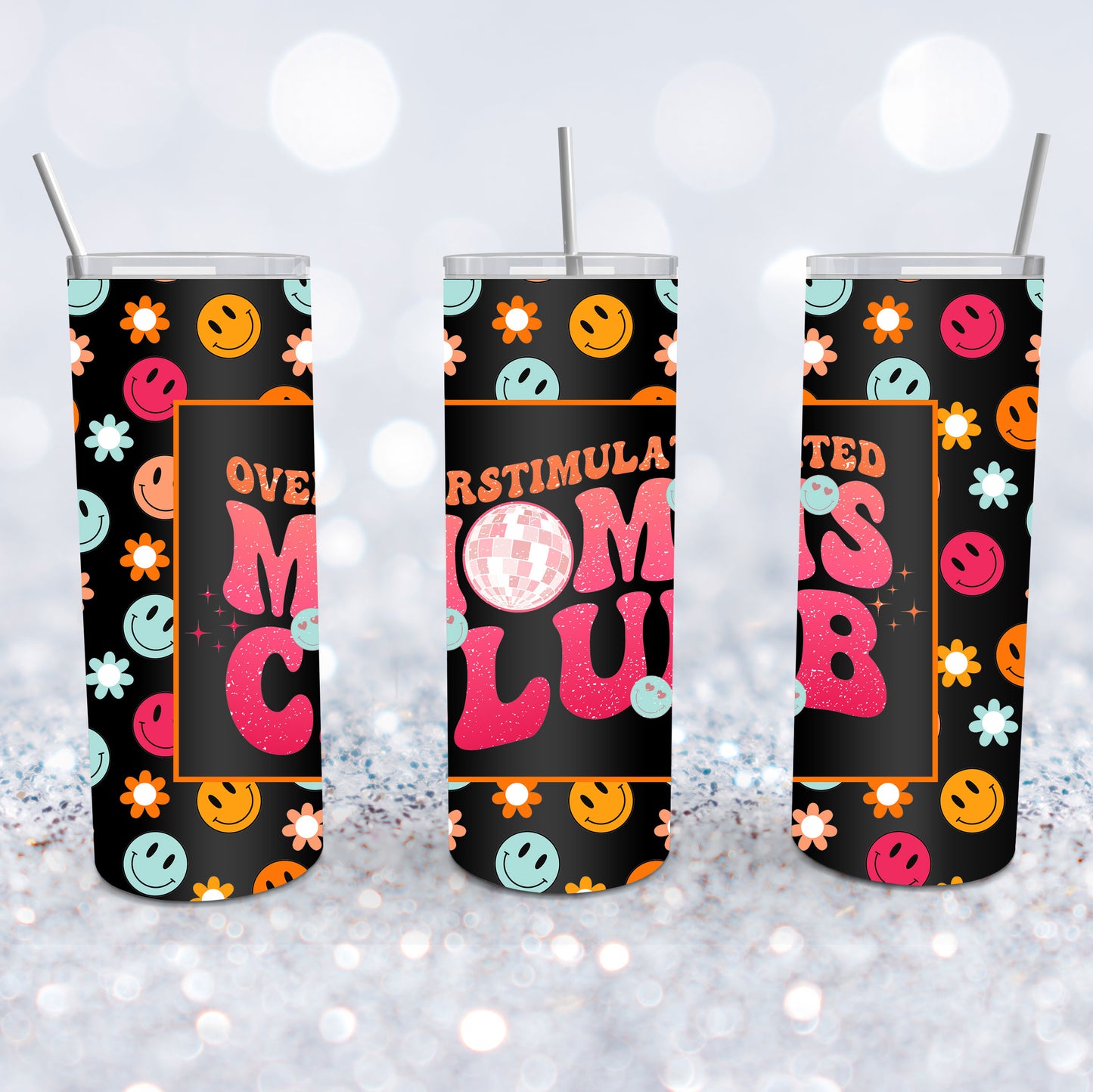 Over Stimulated Mom's Club Tumbler