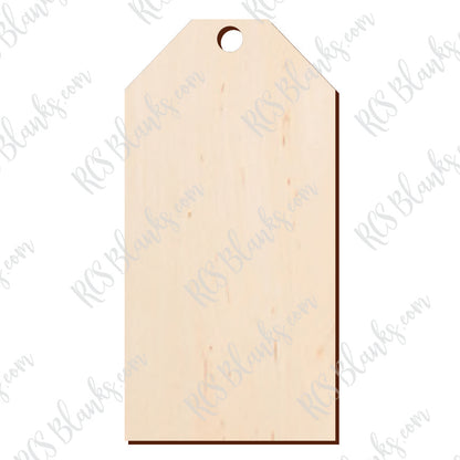 Stocking Tag Wood Cut-Out