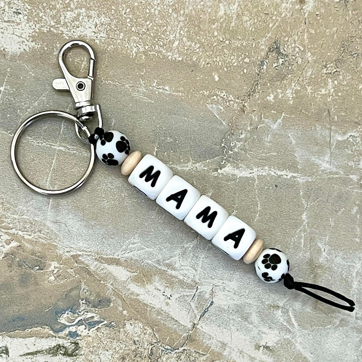 Mama Silicone Keychain