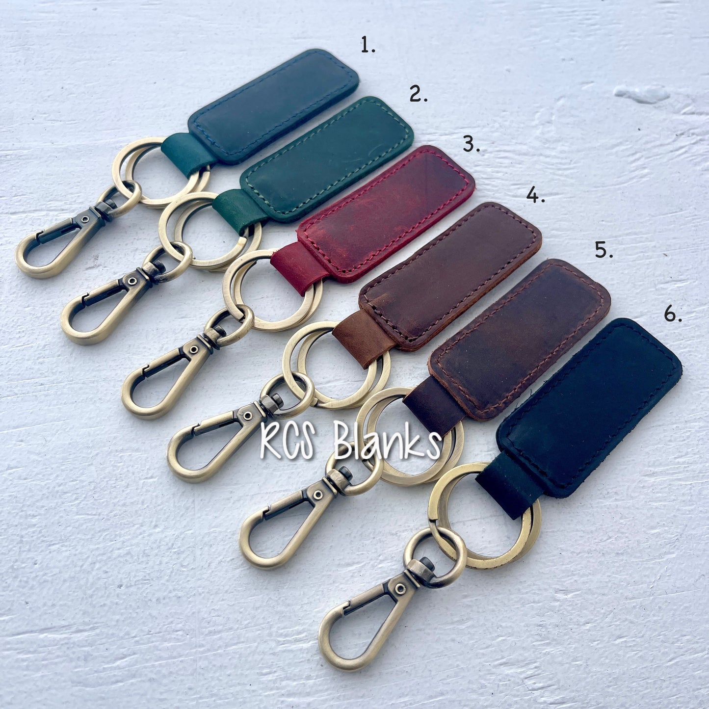 Leather Key Fob