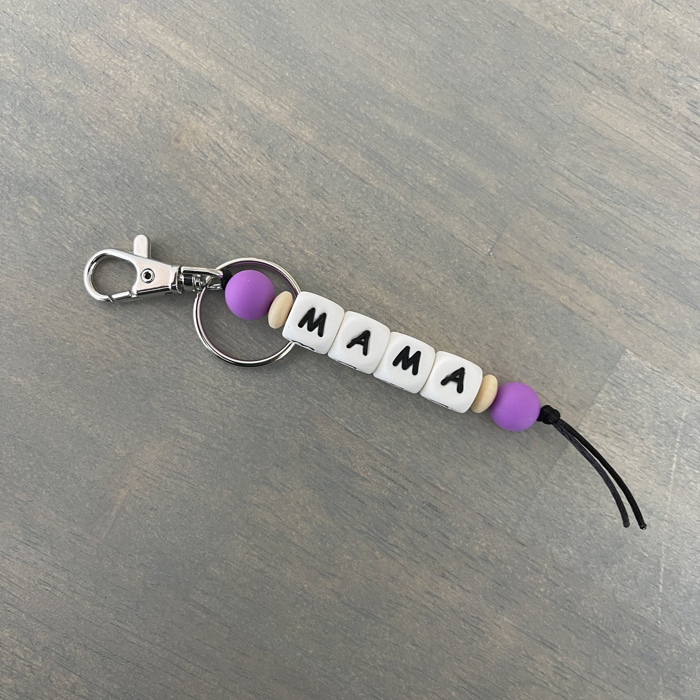 Mama Silicone Keychain