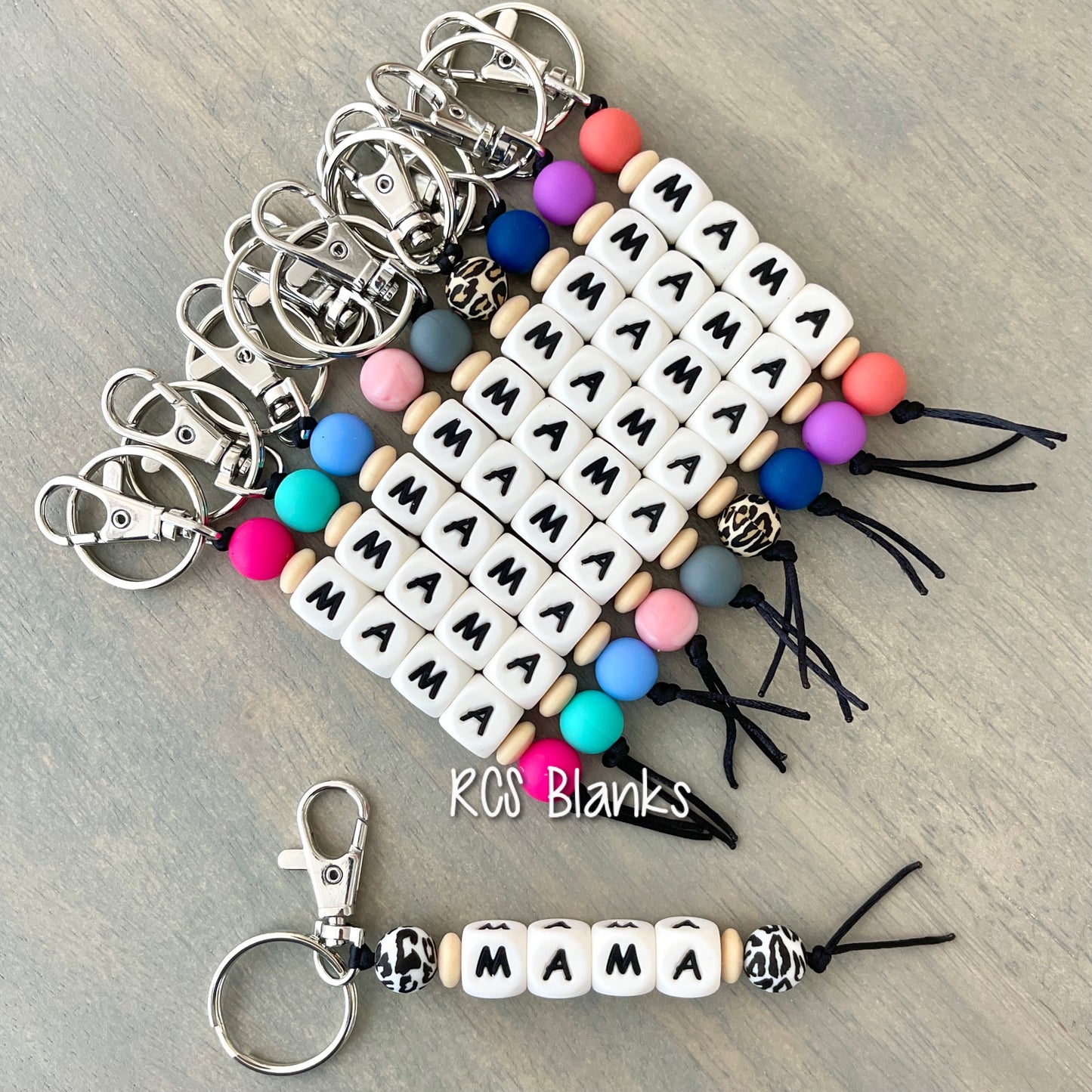 Mama Silicone Keychain