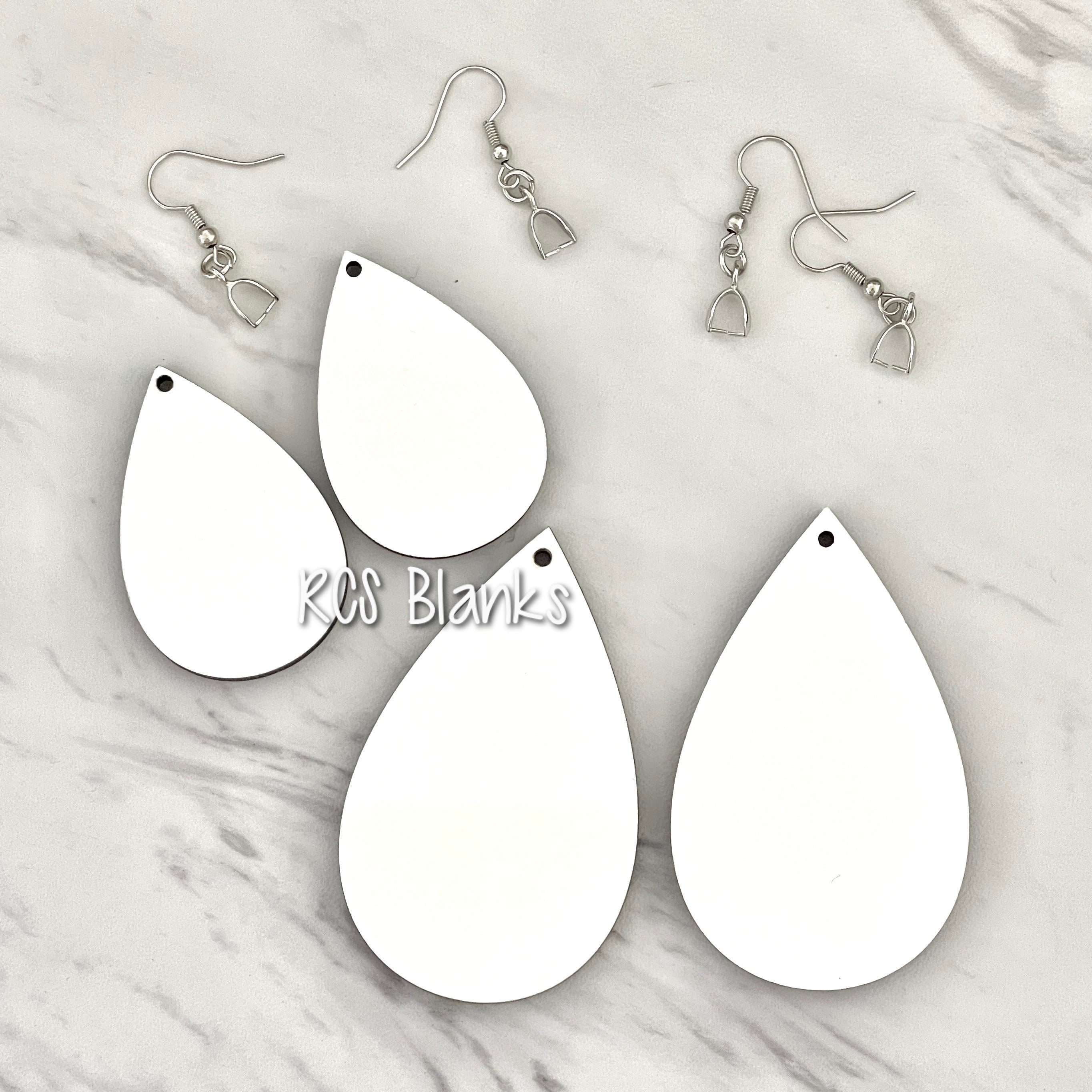 Sublimation Blank Crystal Teardrop Earring– Laser Reproductions Inc.