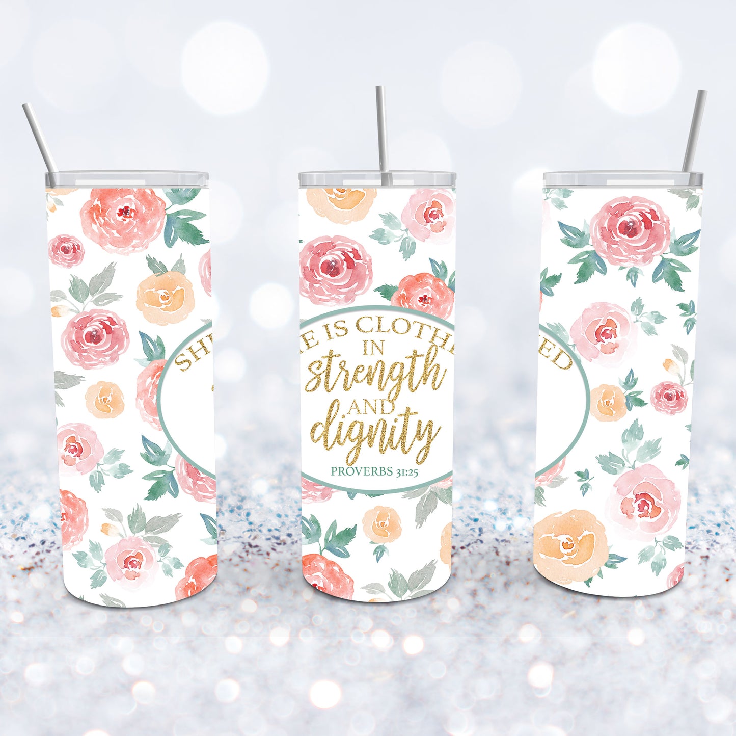 Strength & Dignity Tumbler