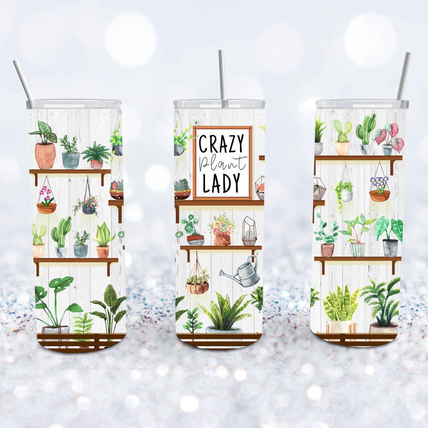 Crazy Plant Lady Tumbler