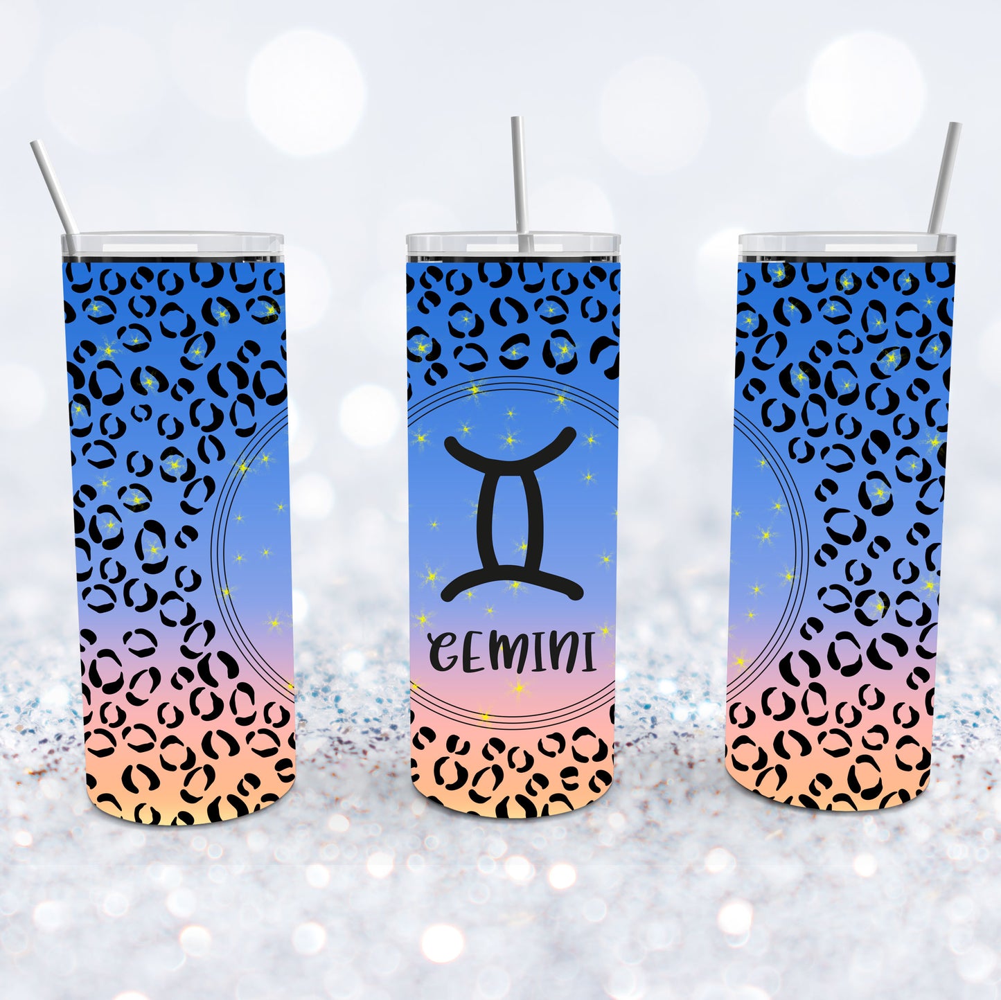 Gemini Leopard Tumbler
