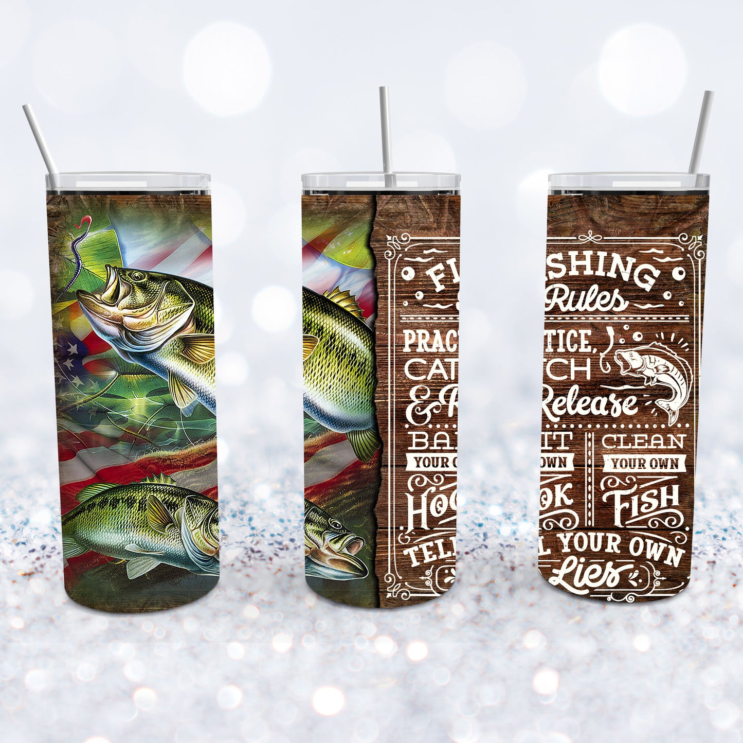 Fishing Rules Tumbler
