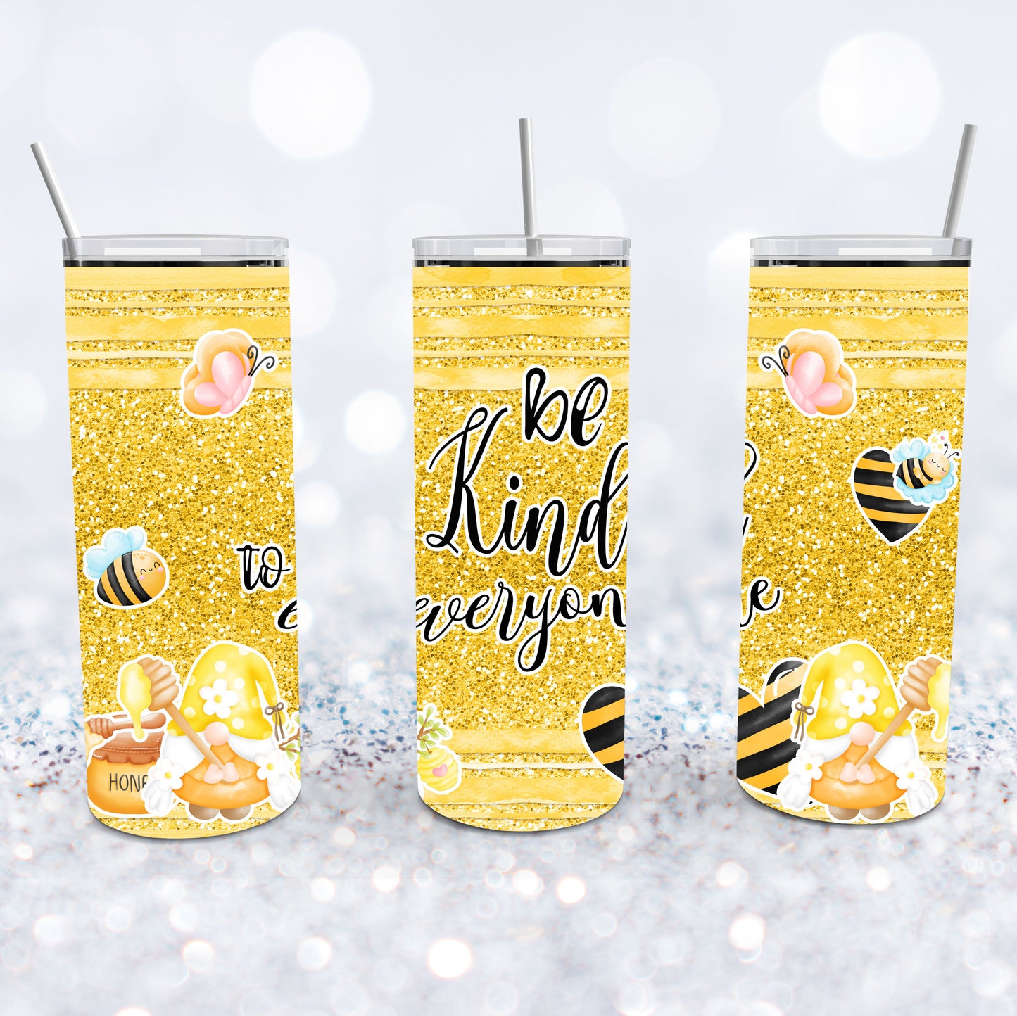 Be Kind To Everyone - Gnomes Tumbler