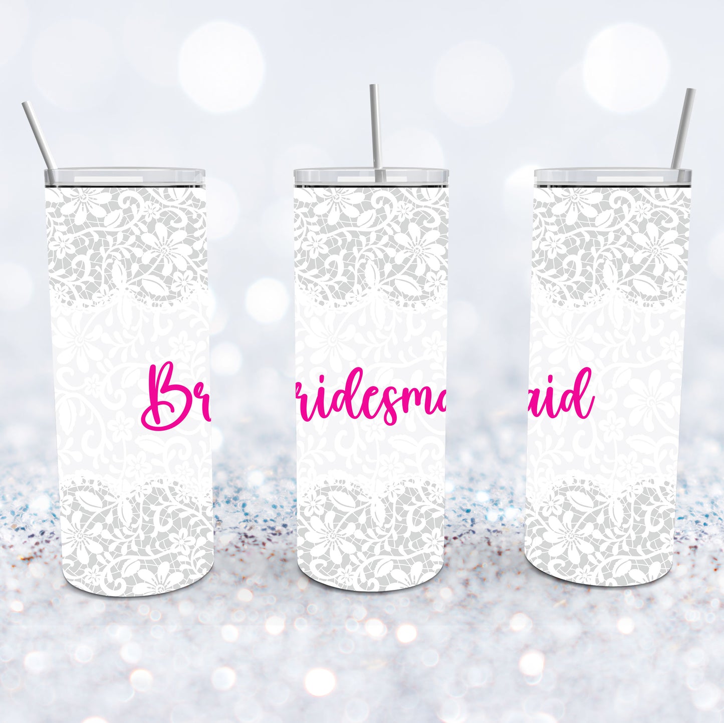 Vintage Bridesmaid Tumbler
