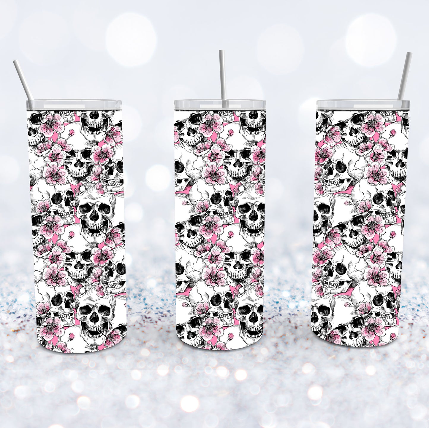 Skulls & Roses Tumbler