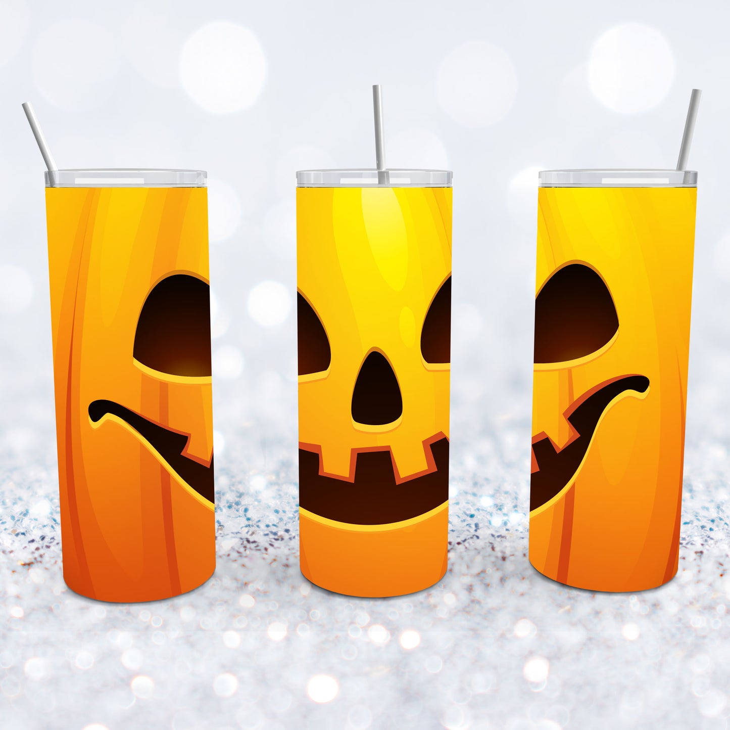 Happy Jack-O-Lantern Tumbler