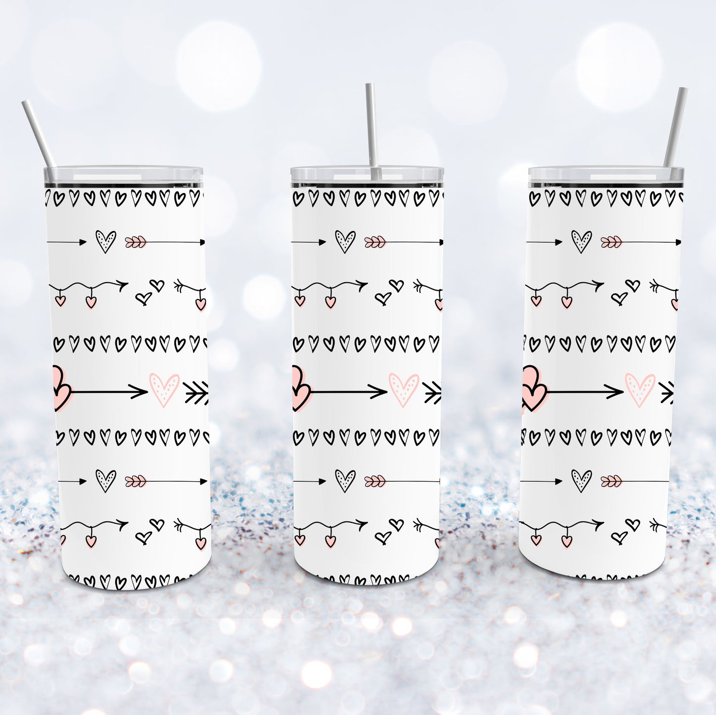 Hearts & Arrows Tumbler