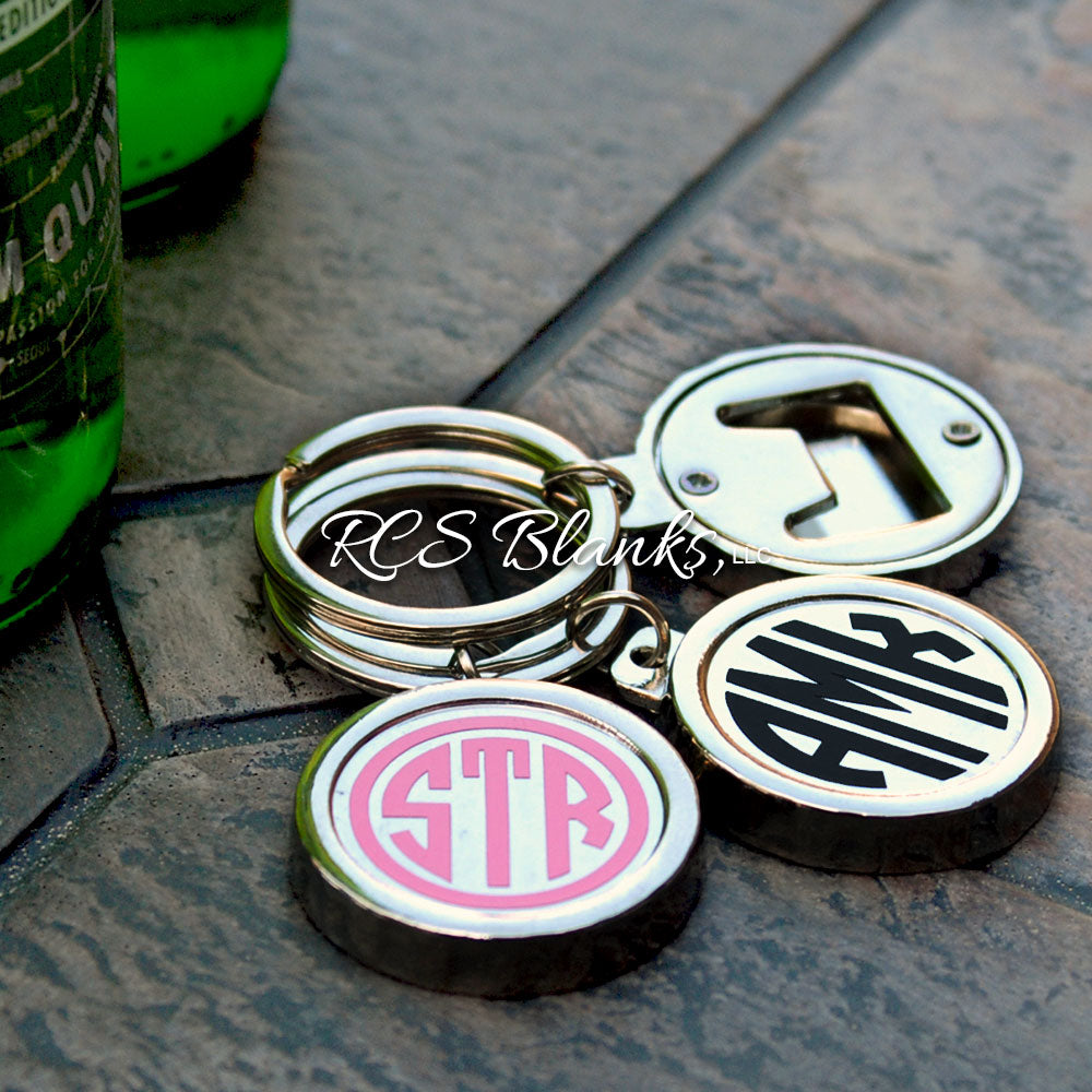 Bottle Cap Bottle Opener Key Ring