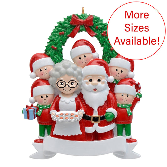 *** Pre-Order *** Claus Family Christmas Ornament