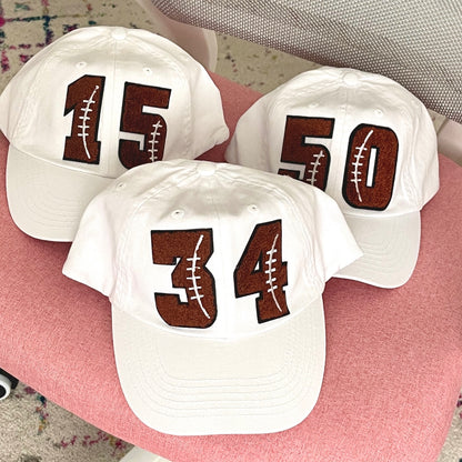 Football Number Hats