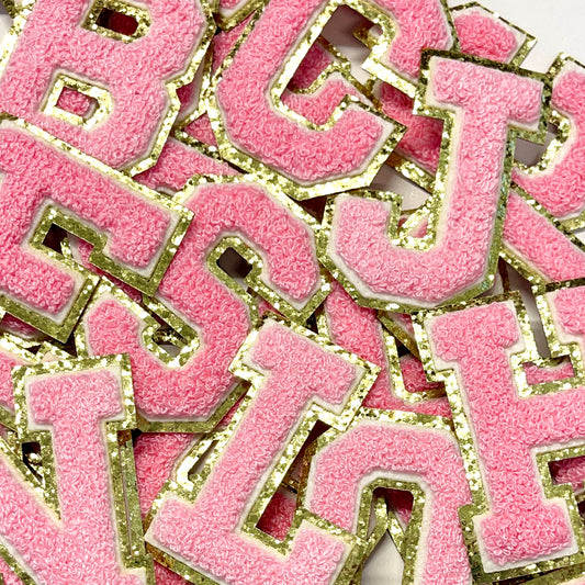 Light Pink Chenille Letters