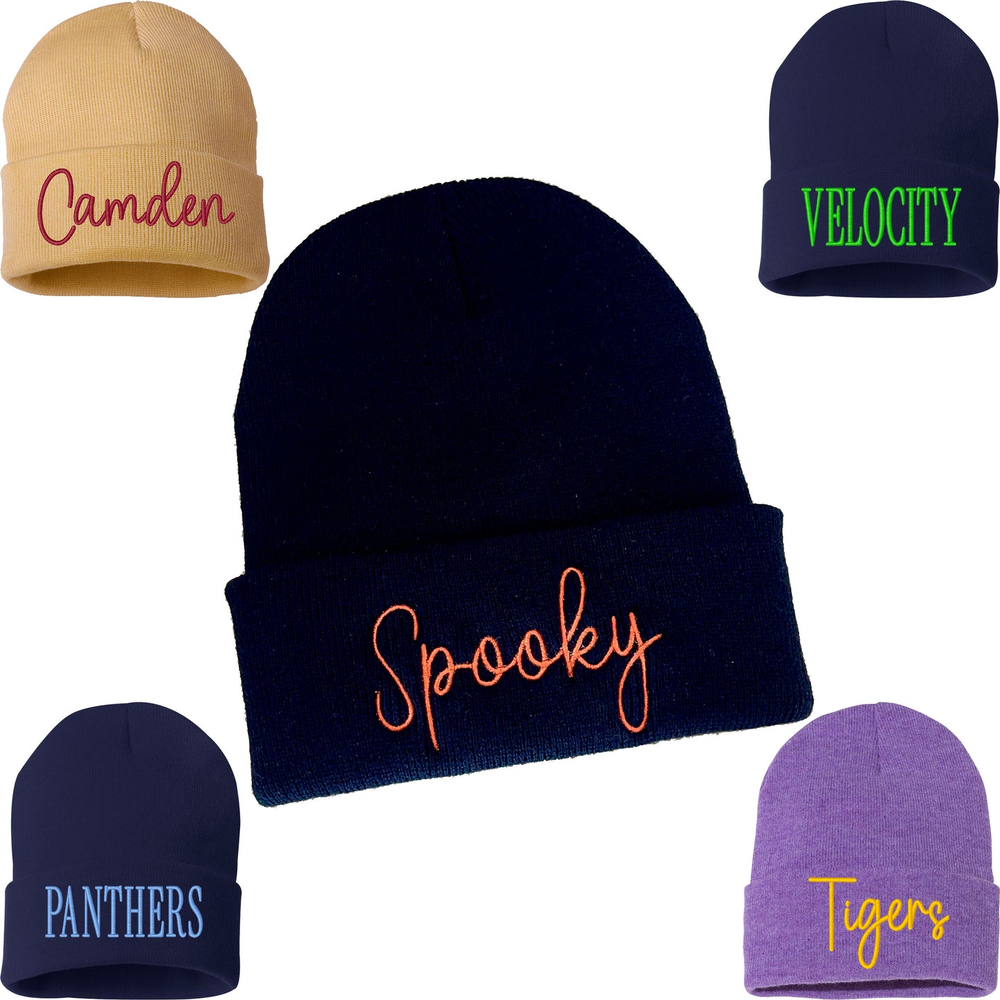 Personalized Knit Beanies