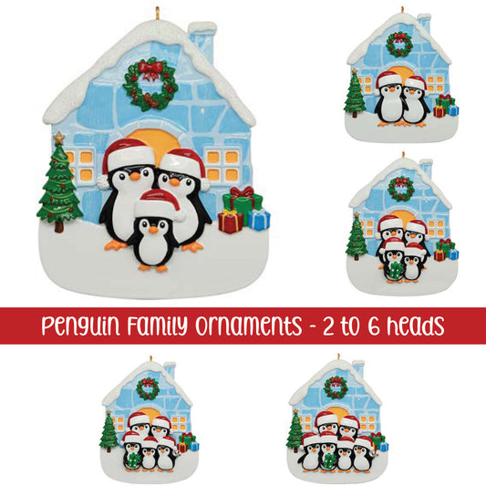 *** Pre-Order *** 2025 Penguin Ice House Christmas Ornament