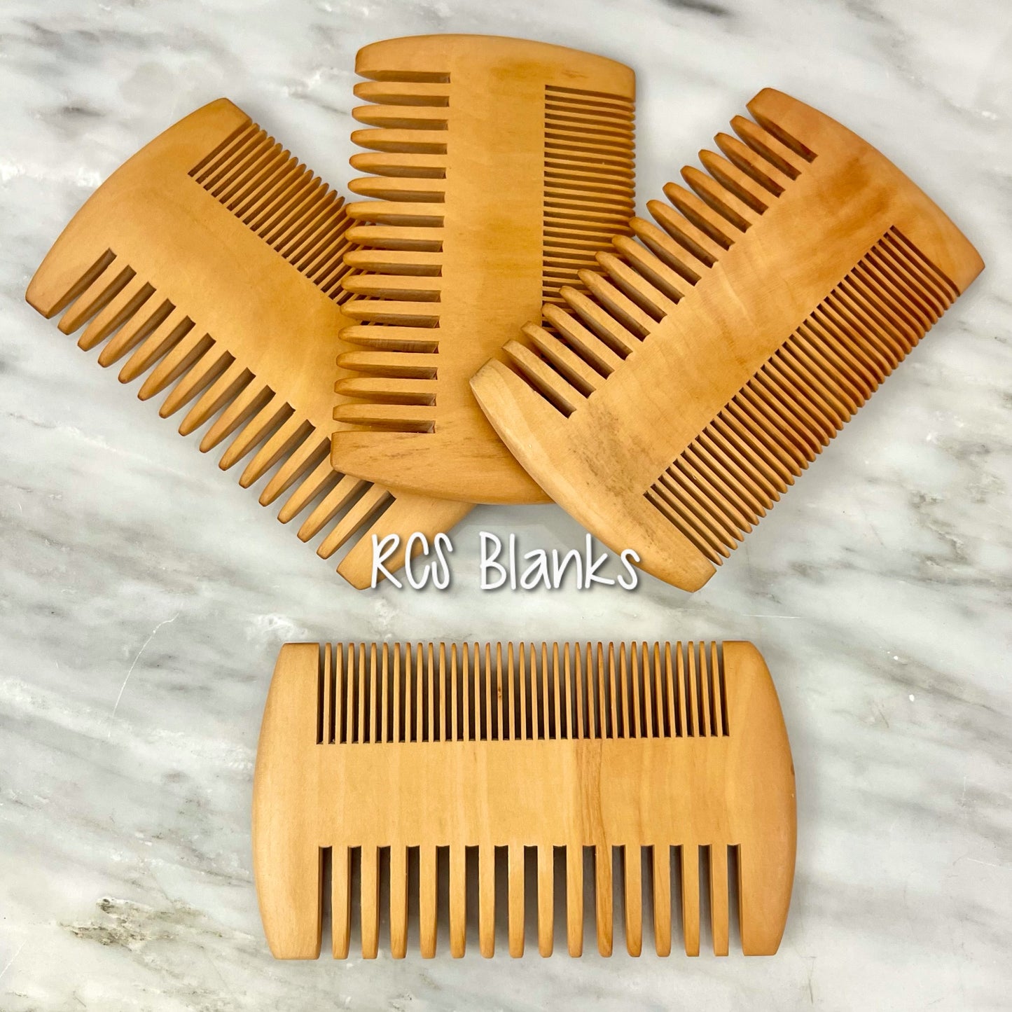 Wood Beard Comb