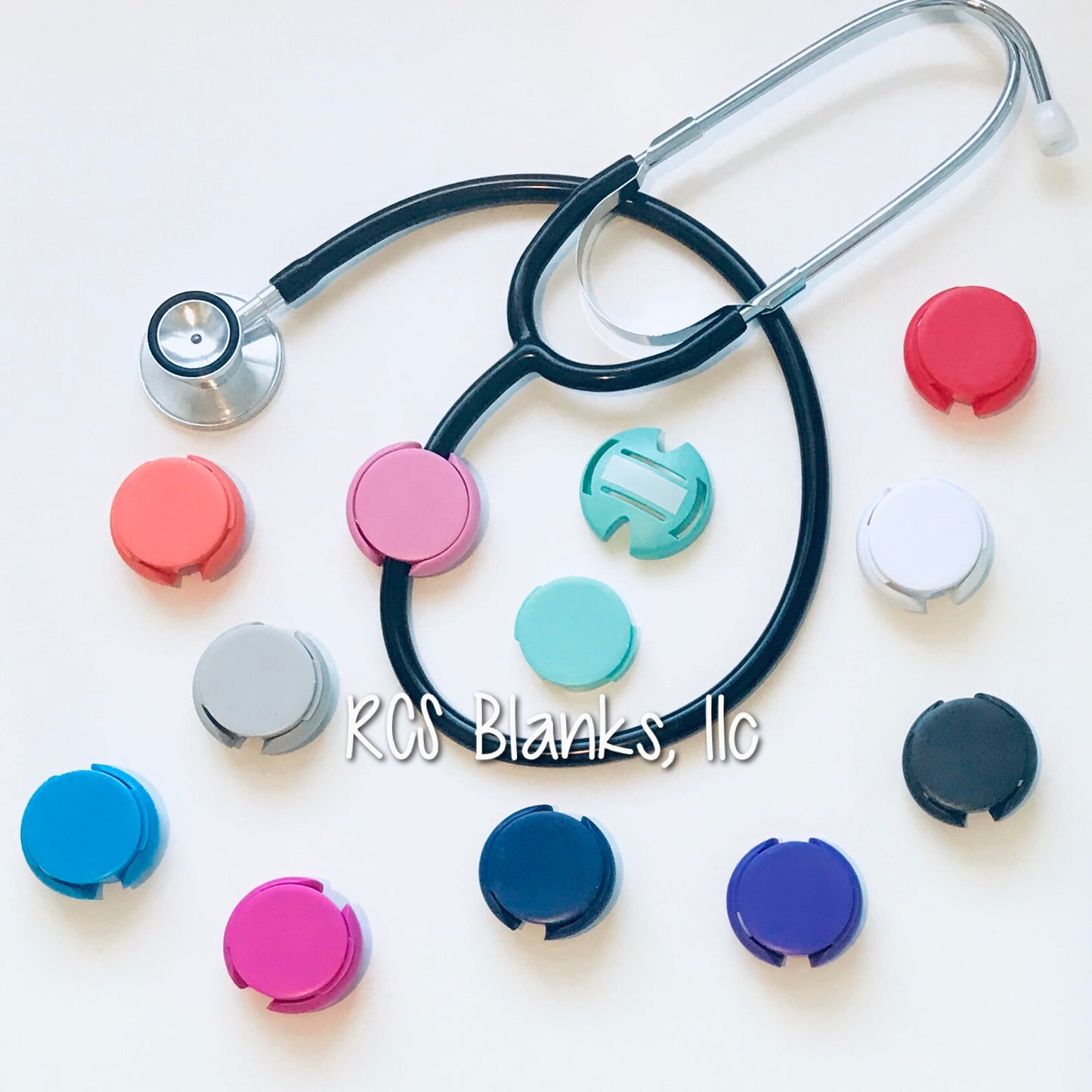 Stethoscope Name Tag ID Covers - 4 pk.