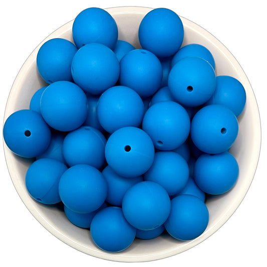 It's A Boy 19mm Silicone Beads - 5 pk.