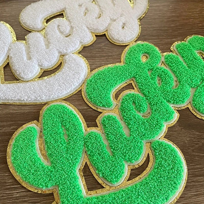 LUCKY Chenille Patches