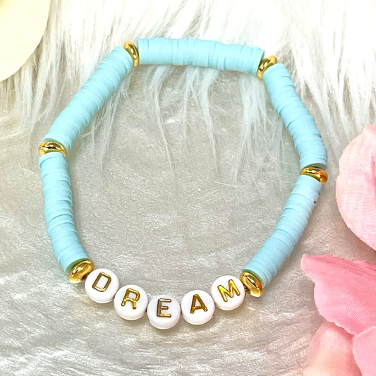 Dream Aqua Beaded Bracelet