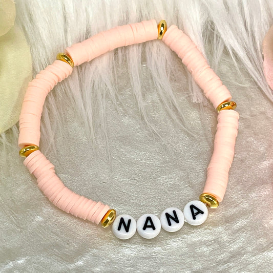 Nana Coral Beaded Bracelet