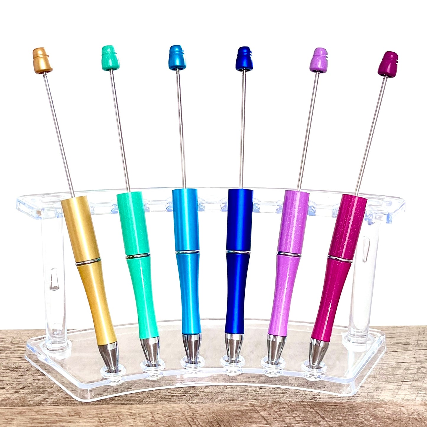 Sparkle Ombre Plastic Blank Beadable Pens – CTS Wholesale Silicone