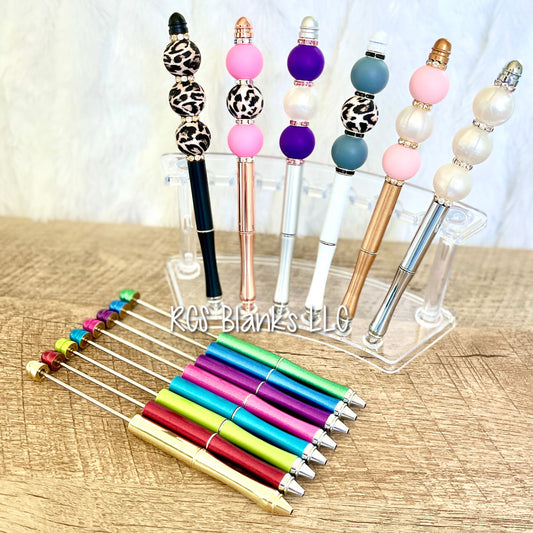 Beaded Ballpoint Pen for Heat Transfer, Sublimation Pens Blank