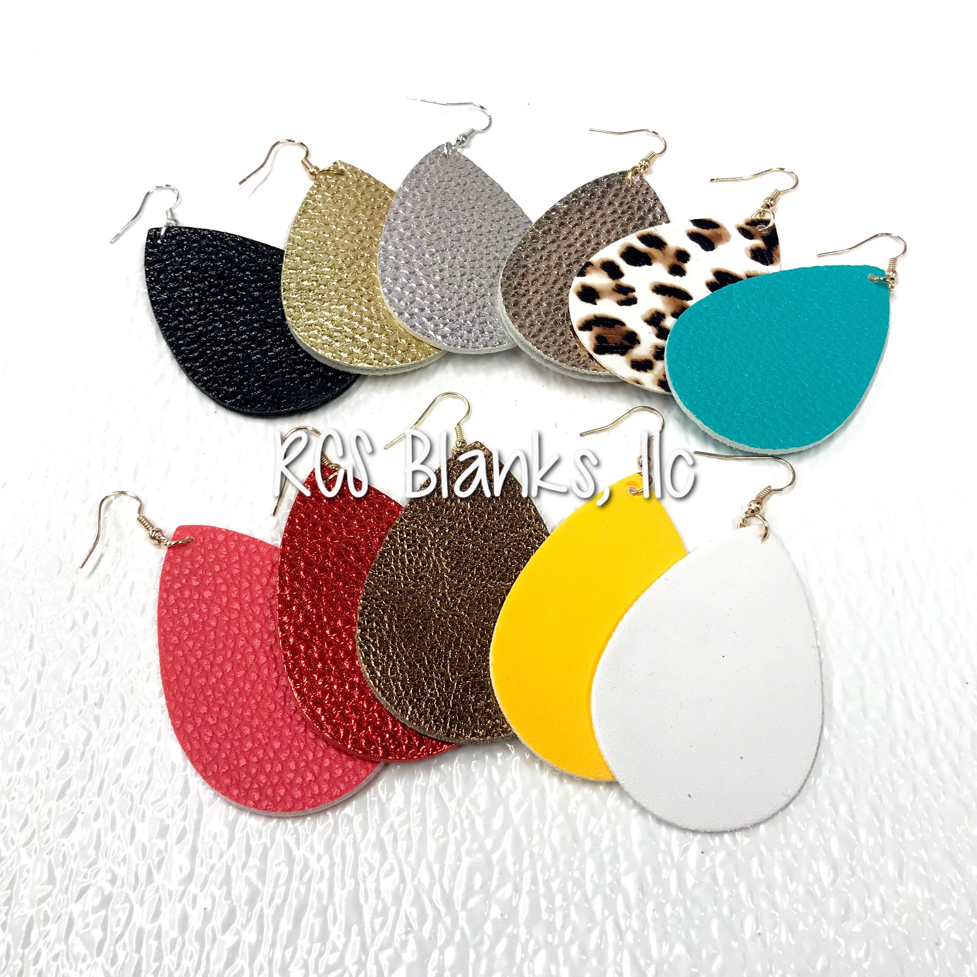 Rounded Teardrop Shaped Earring Blanks – Pioneer Supplier & Creations