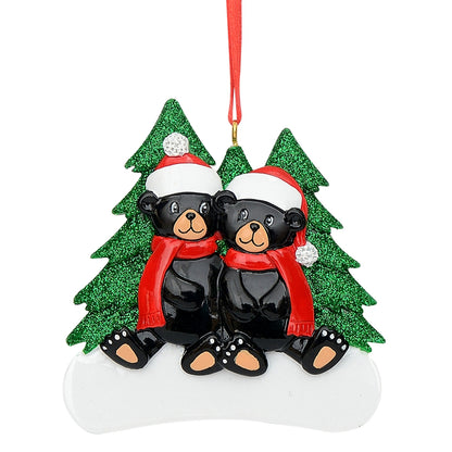 Bear Family Christmas Ornament