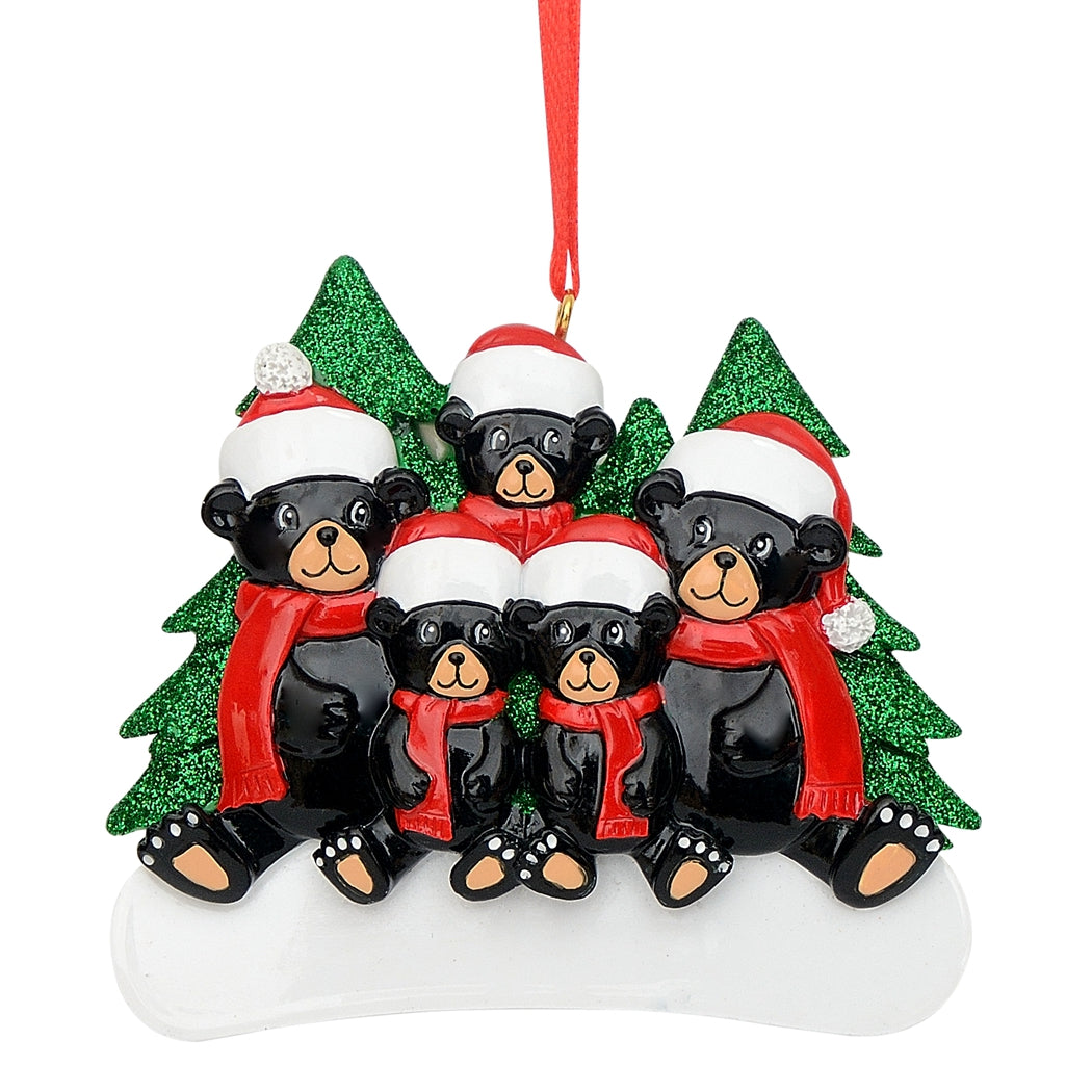 Bear Family Christmas Ornament
