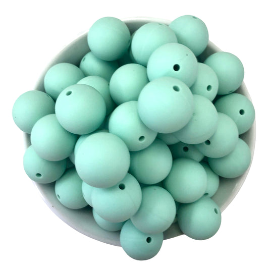 Misty Morning 19mm Silicone Beads - 5 pk.