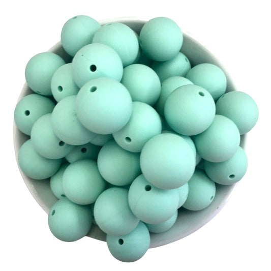 Misty Morning 15mm Silicone Beads - 10 pk.