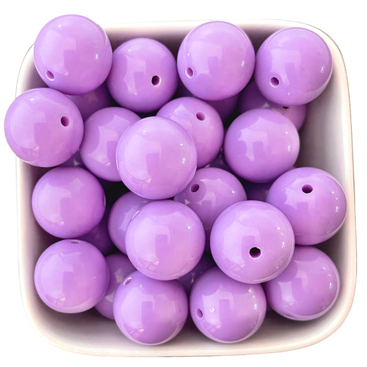 Lavender 16mm Acrylic Beads - 10 pk.