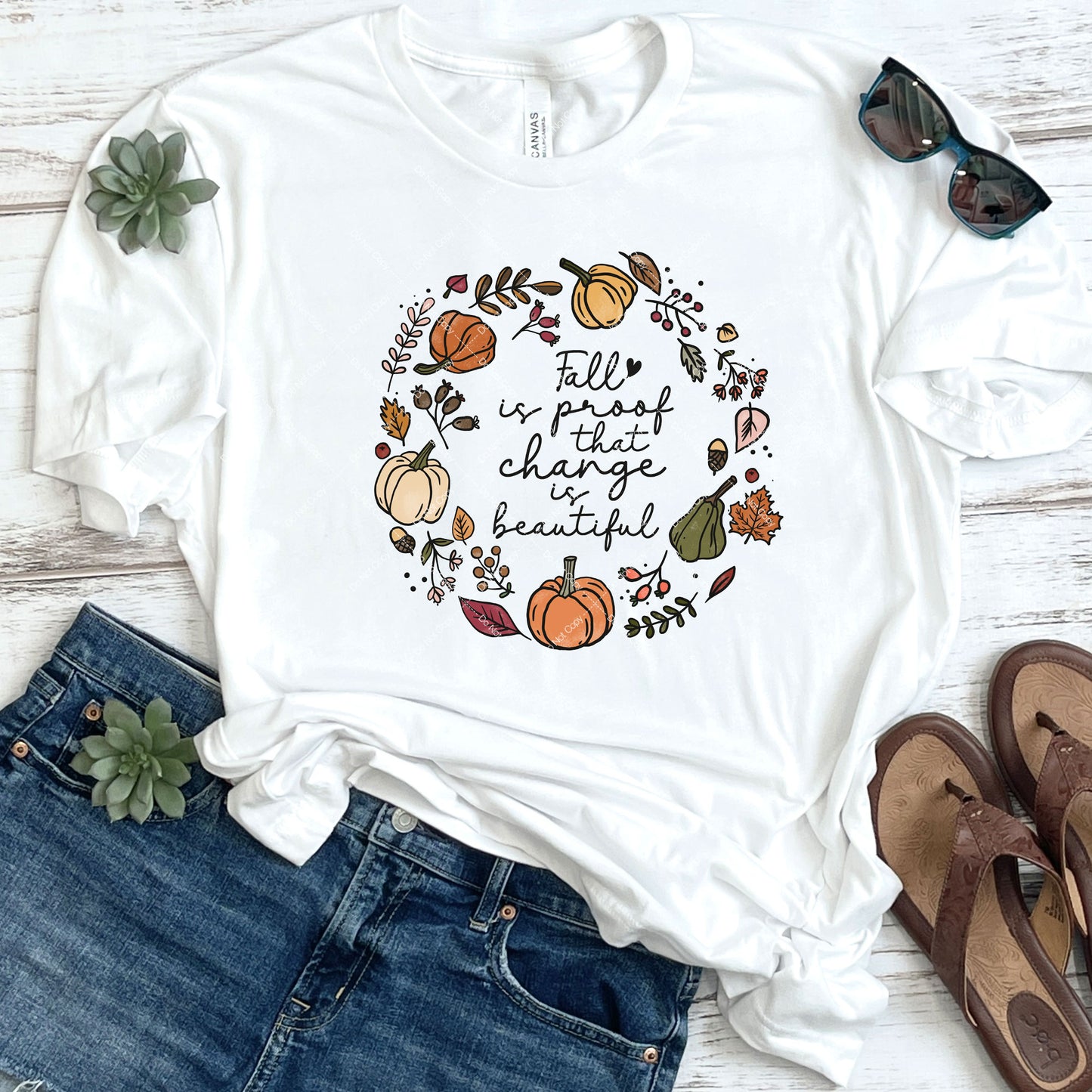 Fall Is Proof That Change Is Beautiful T-Shirt