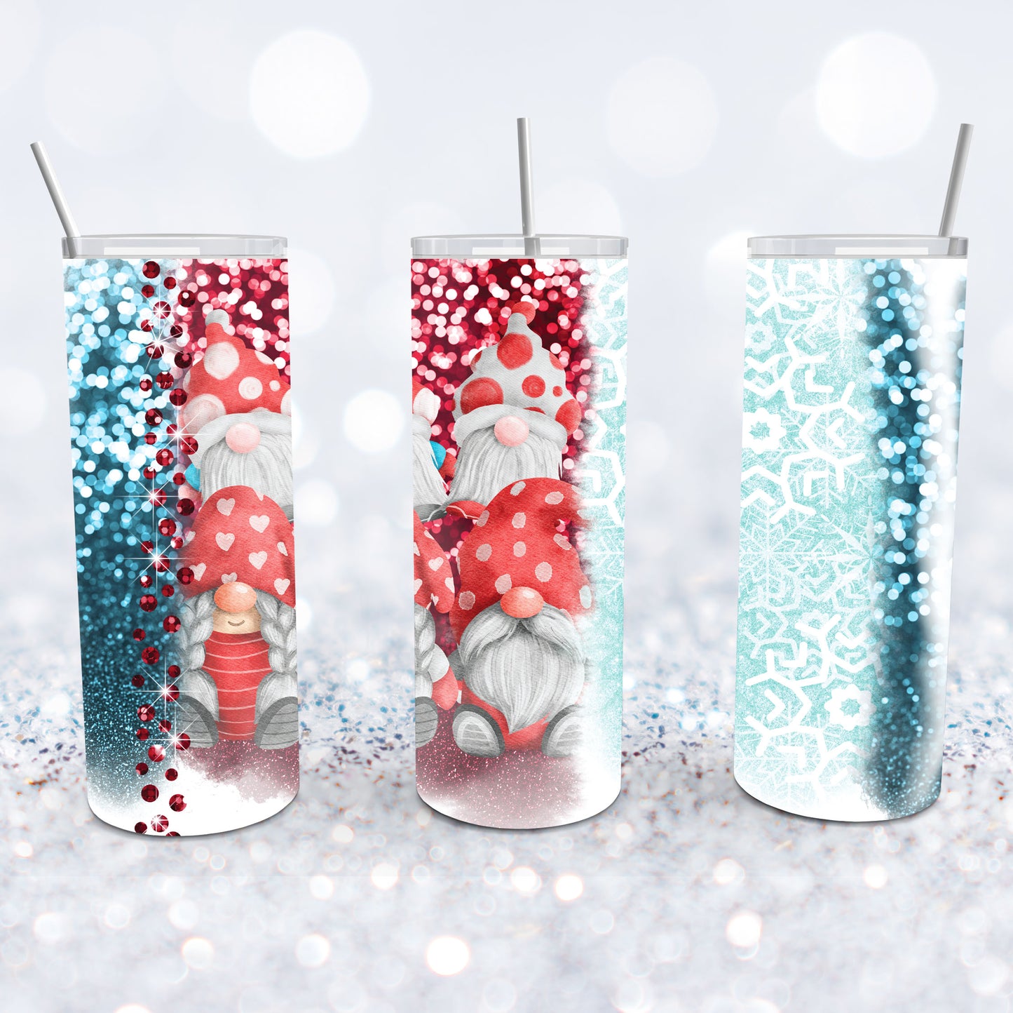 Christmas Gnomes Tumbler