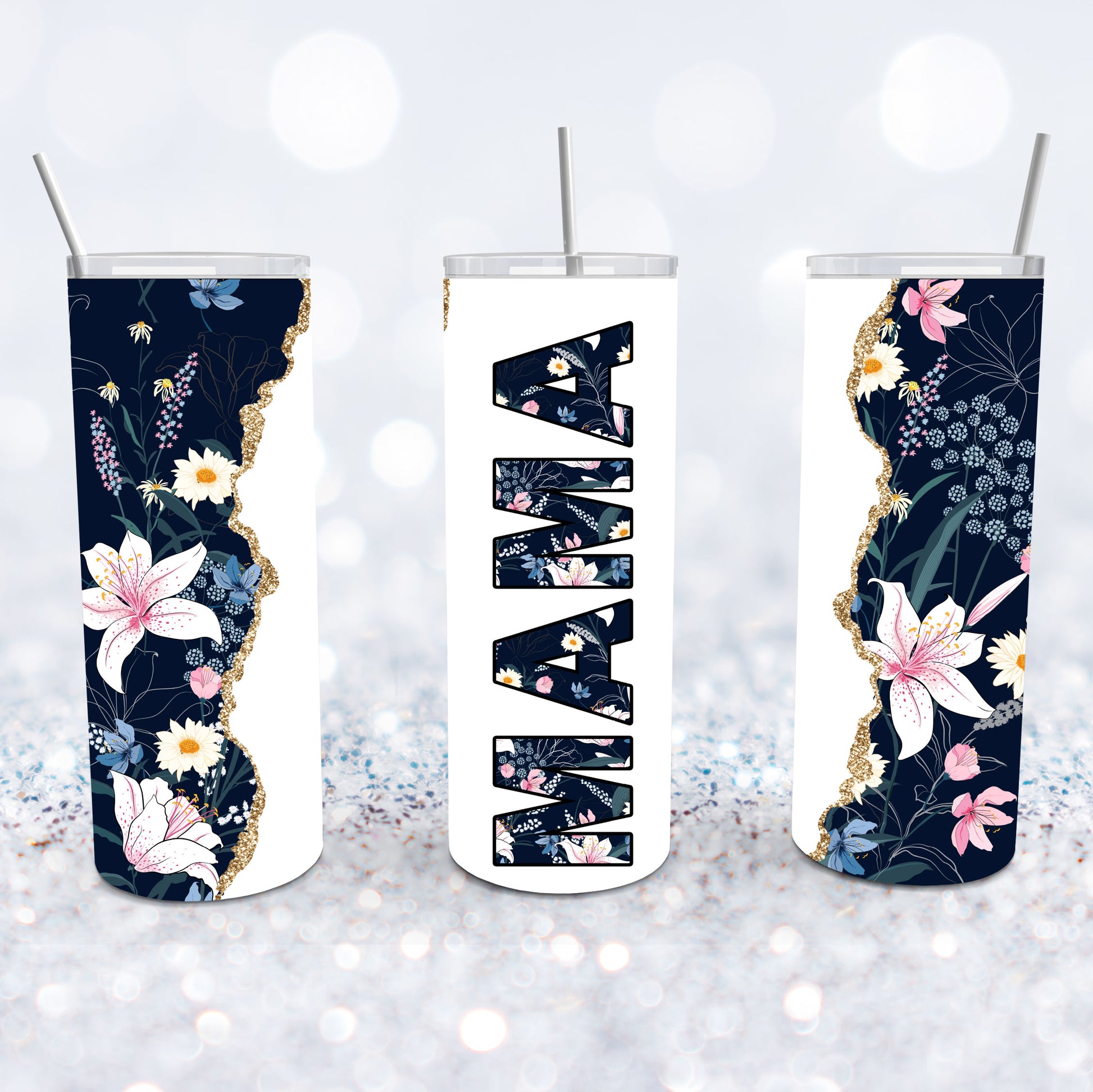 Floral Mama Tumbler – RCS Blanks, LLC