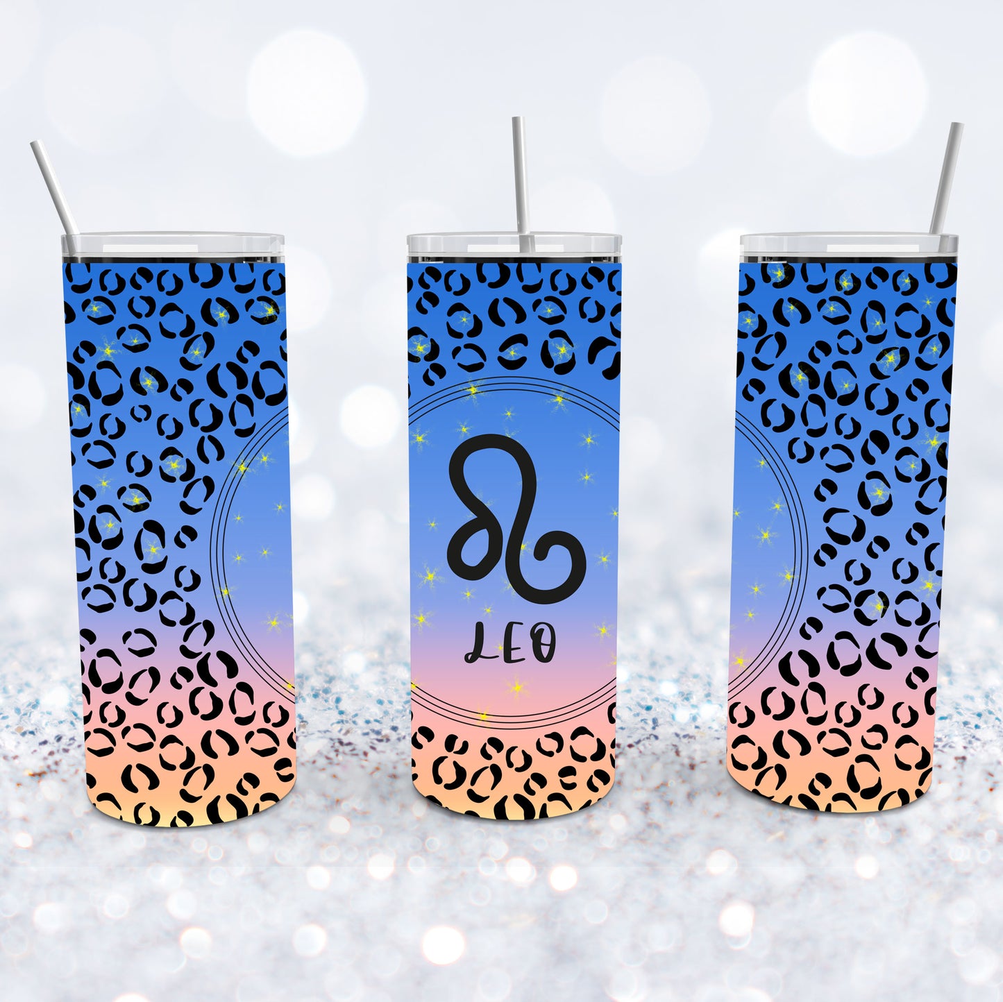 Leo  Leopard Tumbler