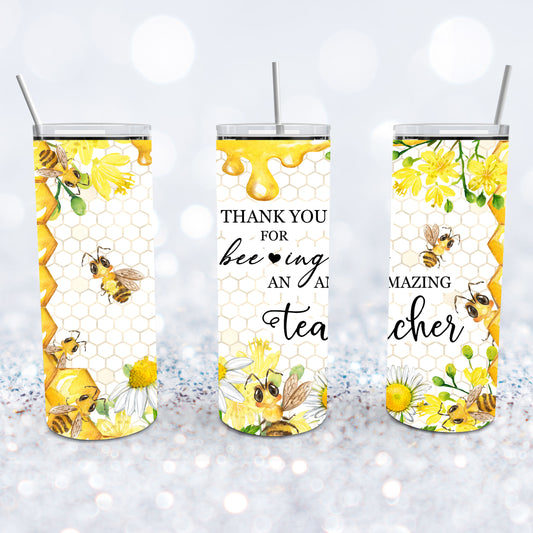 Thank You For 'Beeing' An Amazing Teacher Tumbler