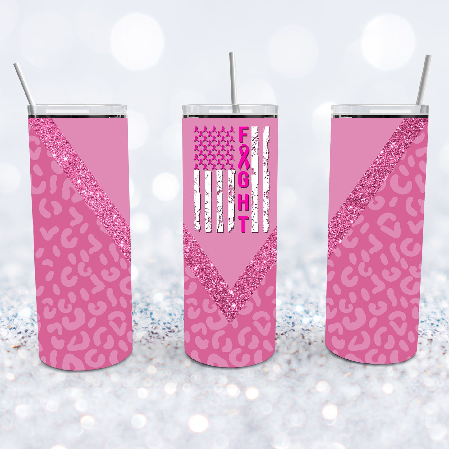 Fight Breast Cancer Tumbler