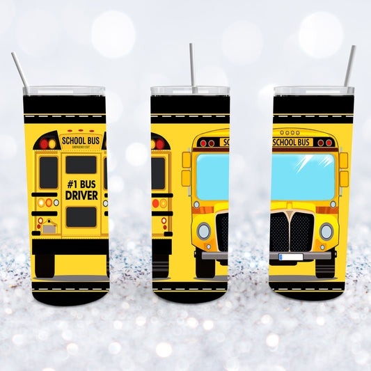 Yellow School Bus Tumbler