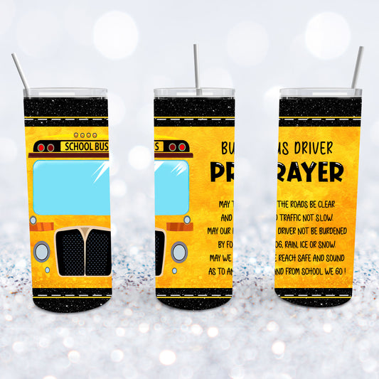 Bus Driver Prayer Tumbler