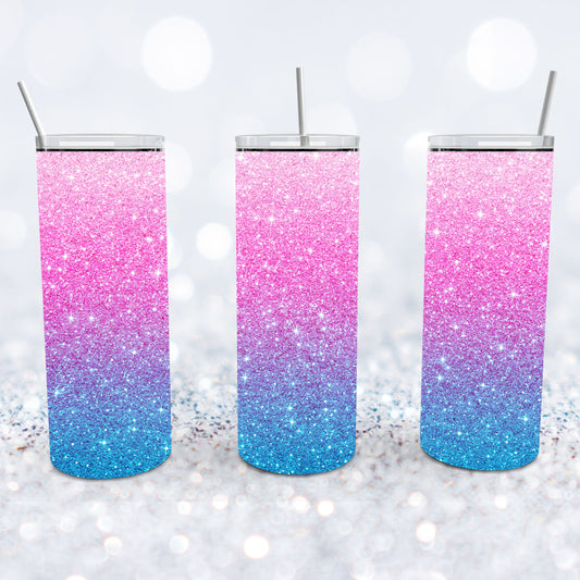 Glittery Universe Tumbler