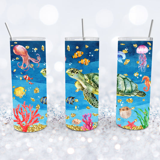 Deep Sea Life Tumbler Tumbler