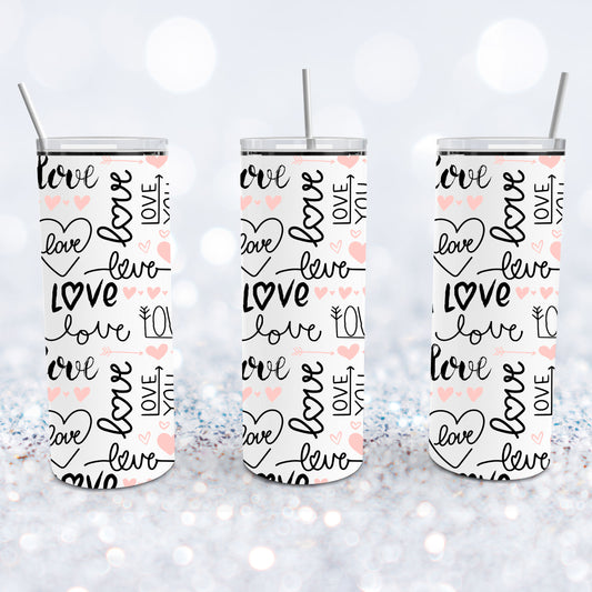 Valentine Love Tumbler